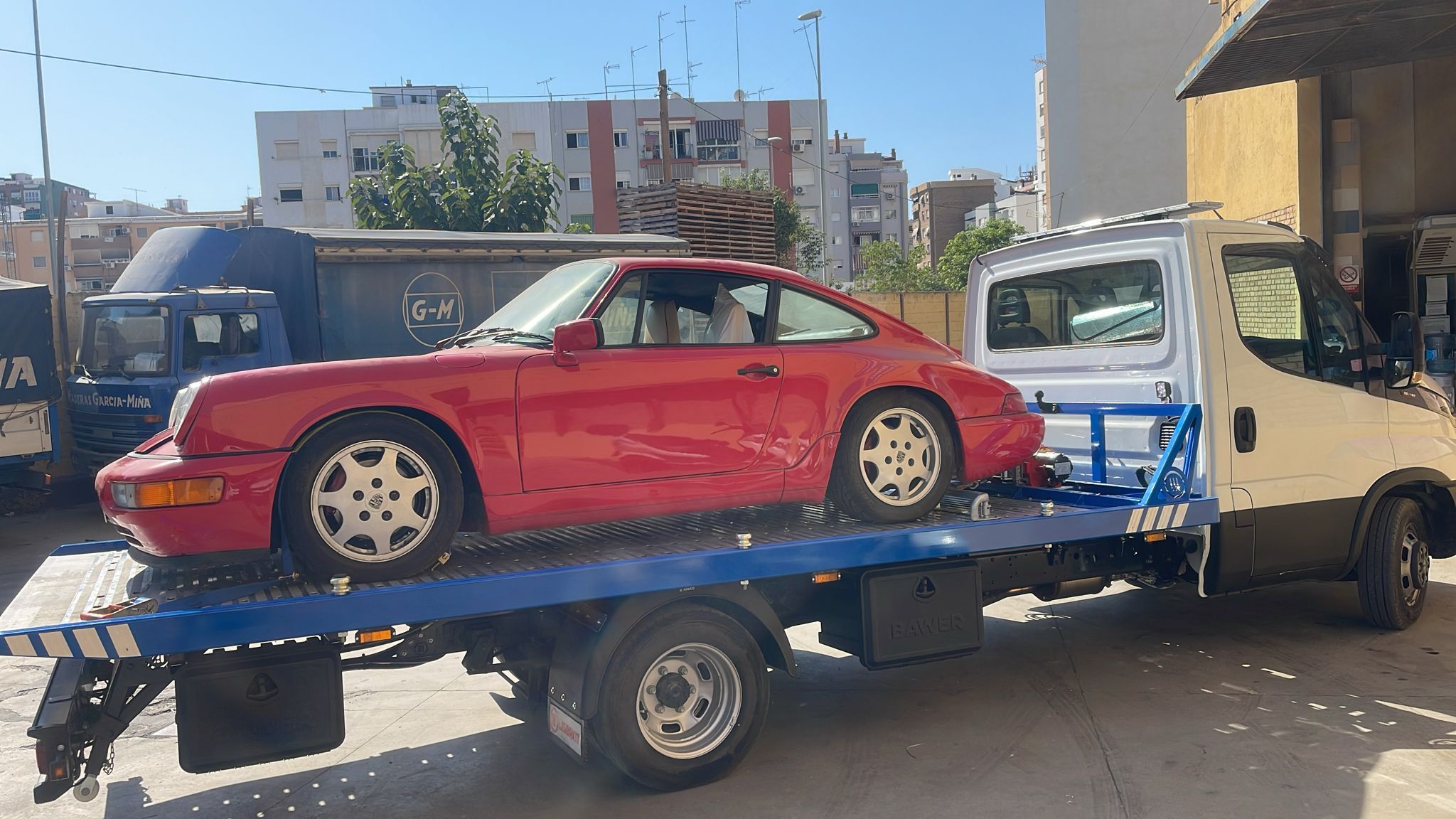 Grúa para coches bajos y deportivos